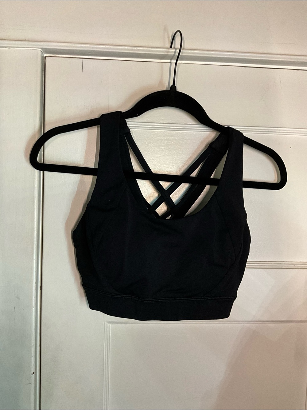 Lululemon Energy Black Sports Bra 8